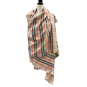 NWT Anthropologie Maeve Heritage Houndstooth Scarf